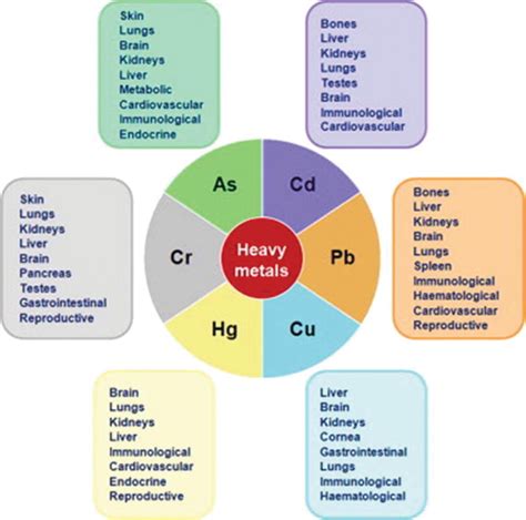 list of toxic heavy metals